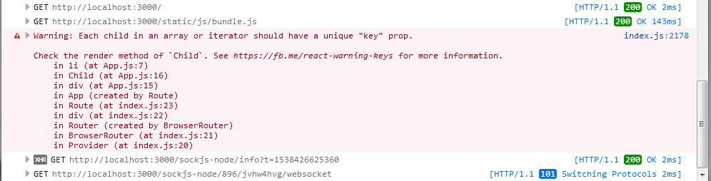 React DevTools: Checking props