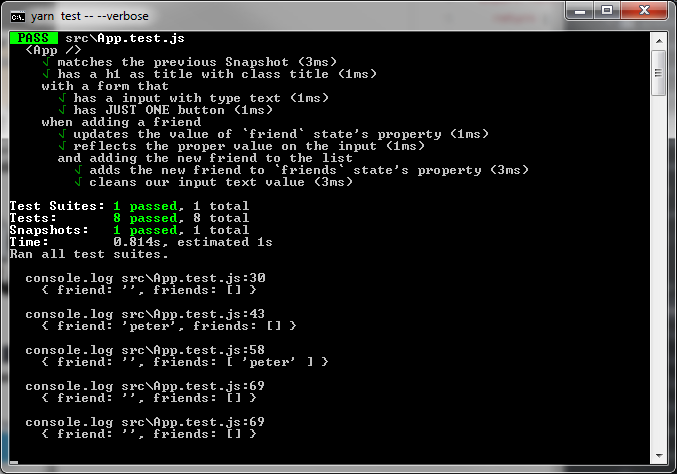 Unit Test: Store issue - Fix