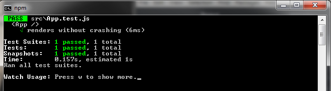 Unit Test: Snapshot